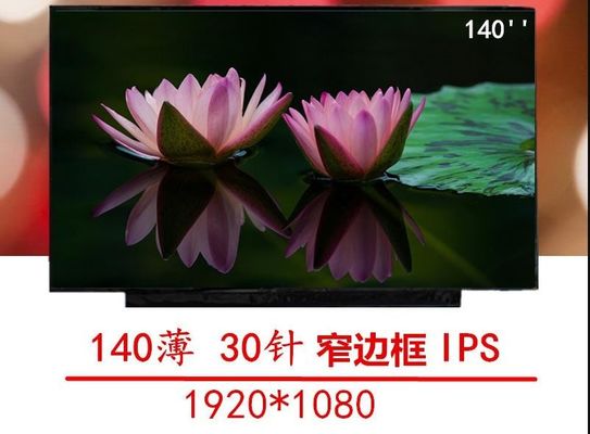 14.0&quot; 1920×1080 300cd/m2 Modul Video Lcd 157PPI LP140WF3-SPC1