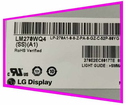 LM270WQ4-SSB1 Layar LG 27.0&quot; 2560×1440 350cd/m2 TAMPILAN LCD INDUSTRI
