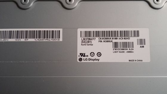 LM270WF7-SSB1 Layar LG 27.0&quot; 1920×1080 250cd/m2 TAMPILAN LCD INDUSTRI