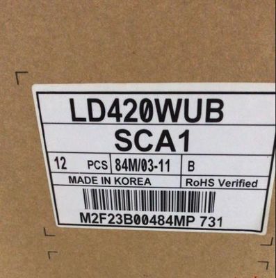 Layar LCD Tft 24in 1920×1080 700cd/M2 2PPI LD420WUB-SCA1