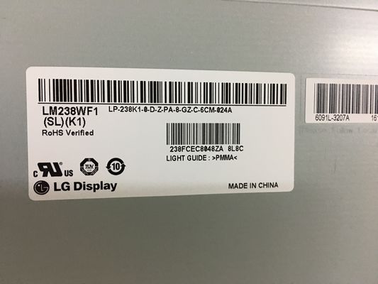 Panel LCD Industri 23.8 Inci 250cd/M2 FHD 92PPI LM238WF1-SLA1
