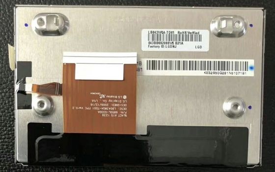 43&quot; 480x1080 400cd/M2 Tft Lcd Display 128PPI LB043WQ4-TD01