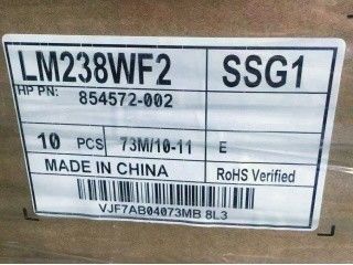 92PPI 23,8" Tft Tampilan persegi 250cd/m2 LM238WF2-SSG1 89/89/89/89 (Min.)