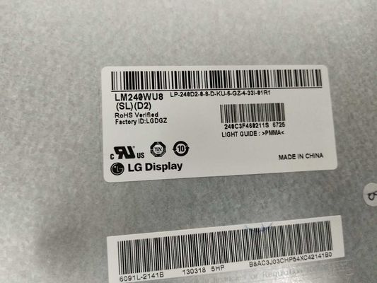 LM240WU8-SLD2 LG Display 24.0&quot; 1920(RGB)×1200 350 cd/m² TAMPILAN LCD INDUSTRI
