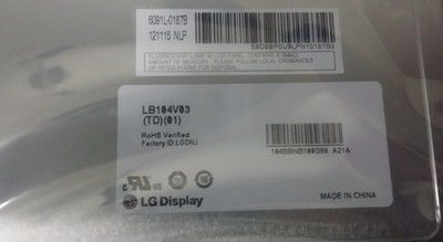 LB104V03-A1 LG.Philips LCD 10.4&quot; 640(RGB)×480 400 cd/m² TAMPILAN LCD INDUSTRI