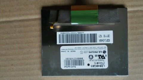 LB040Q02-TD01 LG LCD 4.0 " 320 ((RGB) × 240 450 cd/m2 Tampilan LCD Industri