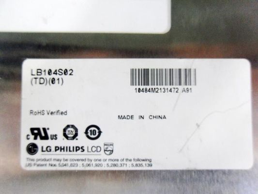 LB104S02-TD01 LG Display 10.4&quot; 800(RGB)×600 250 cd/m² TAMPILAN LCD INDUSTRI