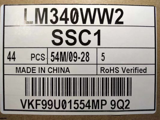 LM340WW2-SSC1 LG Display 34&quot; 2560(RGB)×1080 300 cd/m² TAMPILAN LCD INDUSTRI