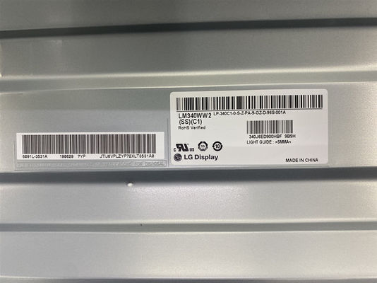 LM340WW2-SSC1 LG Display 34&quot; 2560(RGB)×1080 300 cd/m² TAMPILAN LCD INDUSTRI