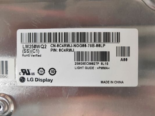 LM250WQ2-SSC1 LG Display 25.0&quot; 2560(RGB)×1440 300 cd/m² TAMPILAN LCD INDUSTRI