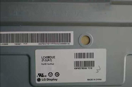 LC430DUE-FJA1 LG Display 43&quot; 1920(RGB)×1080 200 cd/m² TAMPILAN LCD INDUSTRI