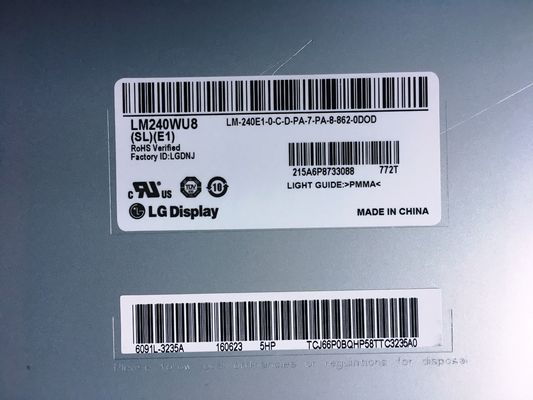 LM240WU8-SLD4 LG Display 24.0&quot; 1920(RGB)×1200 250 cd/m² TAMPILAN LCD INDUSTRI