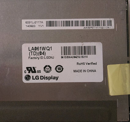LA061WQ1-TD04 LG Display 6.1&quot; 480(RGB)×272 250 cd/m² TAMPILAN LCD INDUSTRI