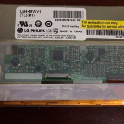 LB048WV1-TL01 LG. LCD 4,8" 800 ((RGB) × 480 280 cd/m2 Tampilan LCD INDUSTRIAL