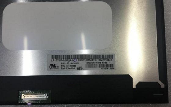 LP133WF4-SPA1 LG Display 13.3&quot; 1920(RGB)×1080 300 cd/m² TAMPILAN LCD INDUSTRI