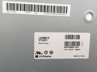 LG Display 49&quot; 450cd/m2 45PPI WLED LCD Display LD490EUE-FHB1 89/89/89/89 (Tipe.)