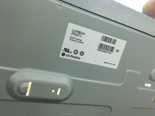 47" 1920×1080 400cd/m2 46PPI Square Tft Screen LC470DUH-PGF1 89/89/89/89 (Typ.)