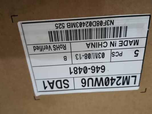 WUXGA 94PPI 320cd/m2 TFT LCD Panel 24,0" LM240WU6-SDA1 89/89/89/89 (Typ.)