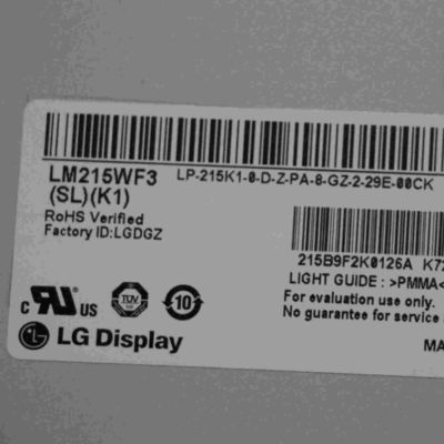 Panel LCD Industri 102PPI 250cd/m2 LM215WF3-SLK1 1920×1080 WLED