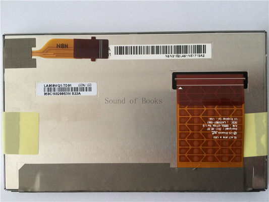 5.0&quot; 480×234 RGB 1100cd/m2 Panel LCD Industri 106PPI LA050WQ1-TD01