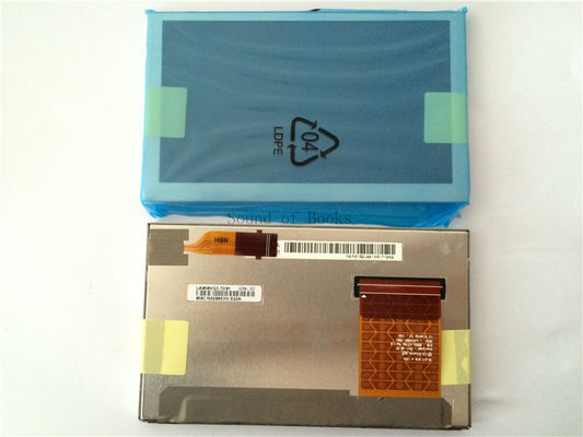 5.0&quot; 480×234 RGB 1100cd/m2 Panel LCD Industri 106PPI LA050WQ1-TD01