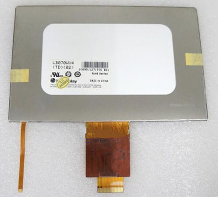 7.0" 800×480 350cd/M2 134PPI Square Tft Screen LB070WV6-TD08 65/65/50/60 (Typ.)