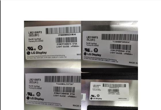 1920x1080 RGB 330cd/m2 Layar TFT Industri 21,5&quot; LM215WF3-SLA1 FHD 102PPI