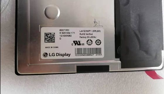 12,3&quot; Simetri 167PPI Tft Lcd Display 600cd/M2 Lanskap LA123WF4-SR08